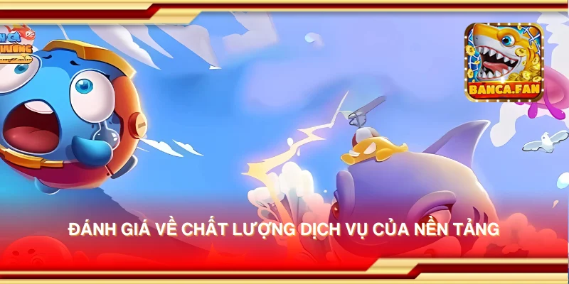 Đánh giá về chất lượng dịch vụ của nền tảng